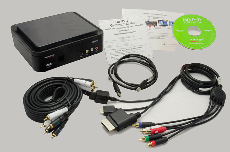 HD PVR Gaming Edition package contents