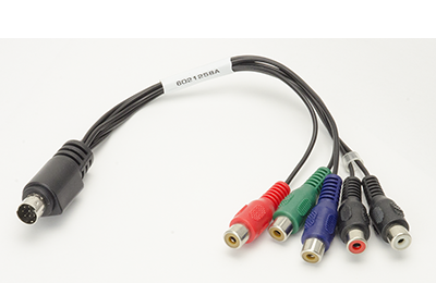 DIN style (round) Component A/V cable