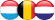Benelux flags