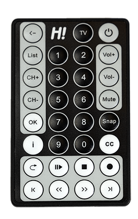 Hauppauge Credit Card Remote Control