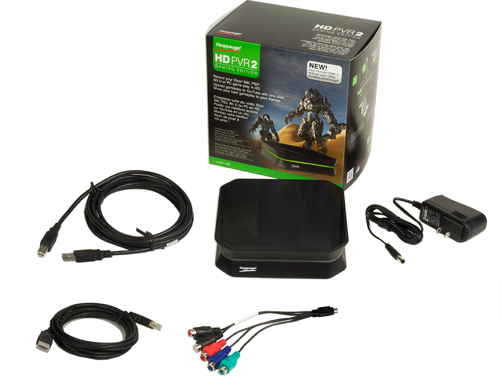 HD PVR 2 Gaming Edition contents