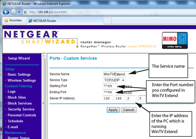 netgear setup