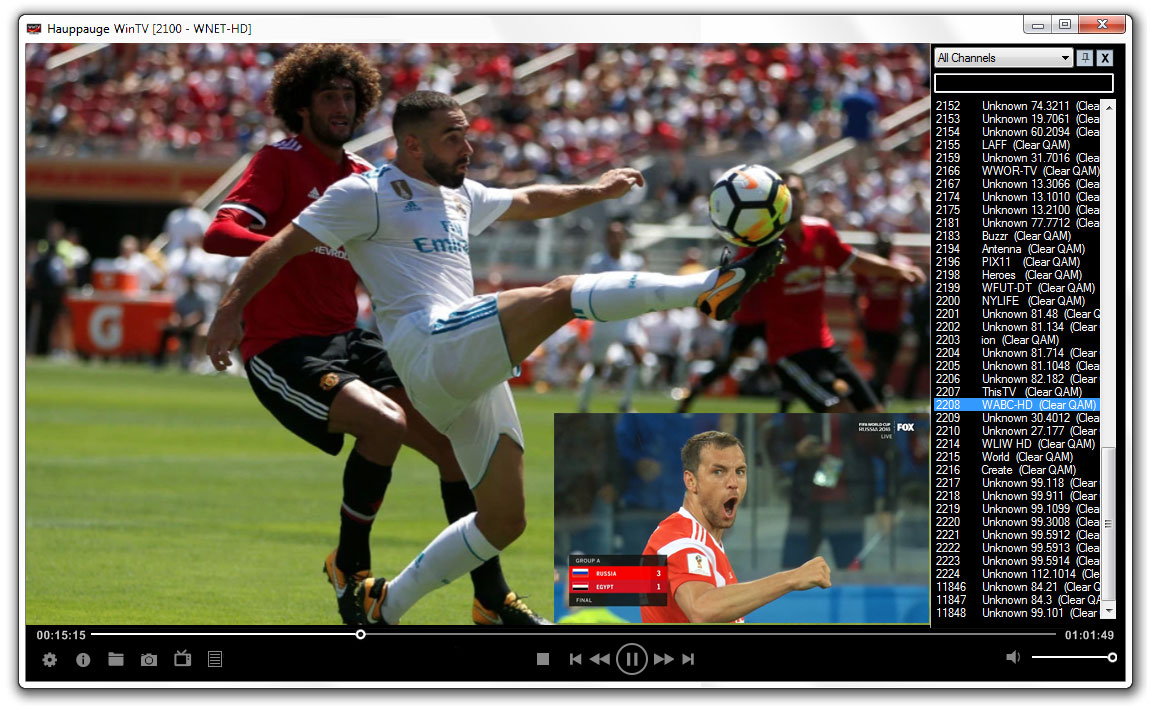 WinTV-dualHD: Two TV receivers. Three TV formats!